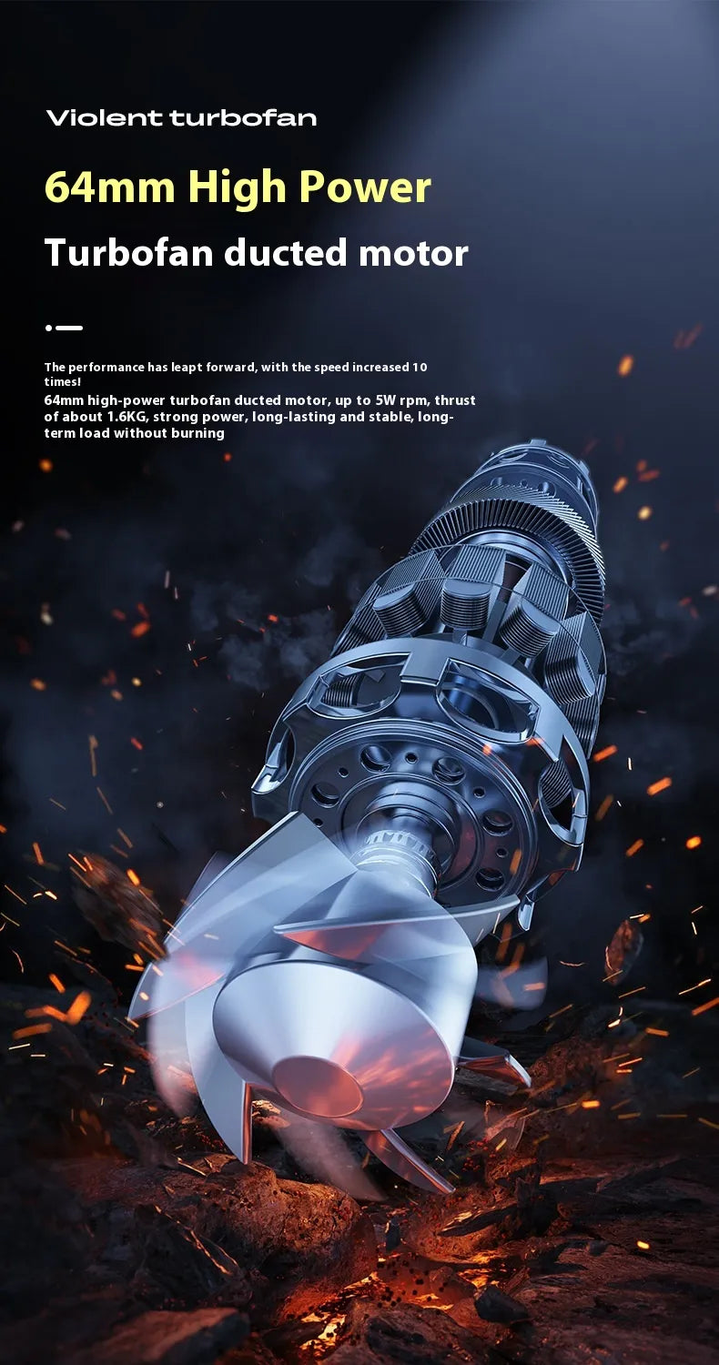 Portable Brushless Motor Turbo Air Fan