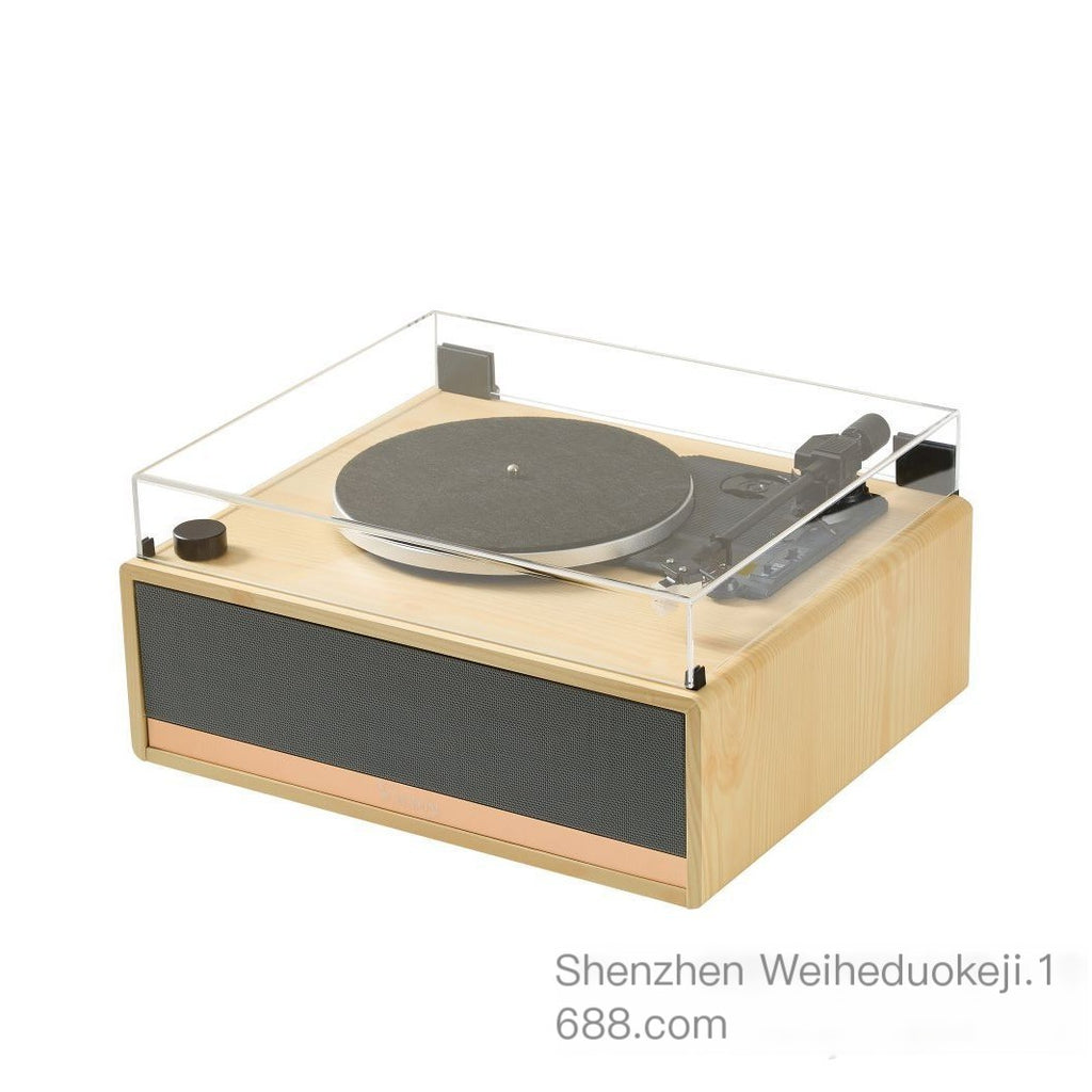 Retro Vinyl Record Player with Bluetooth and USB