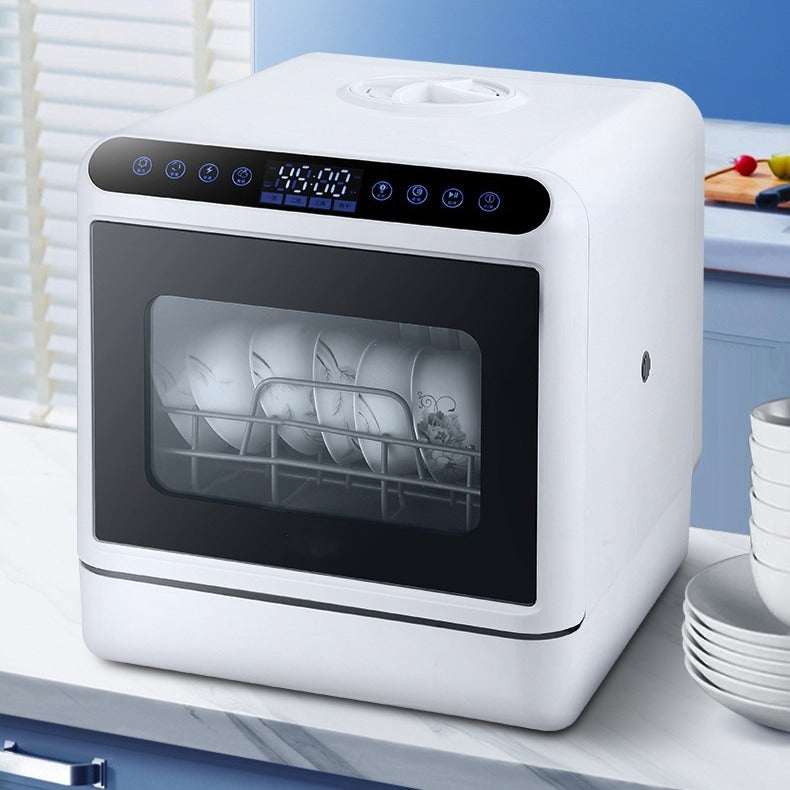 Countertop Automatic Dishwasher with Water Tank