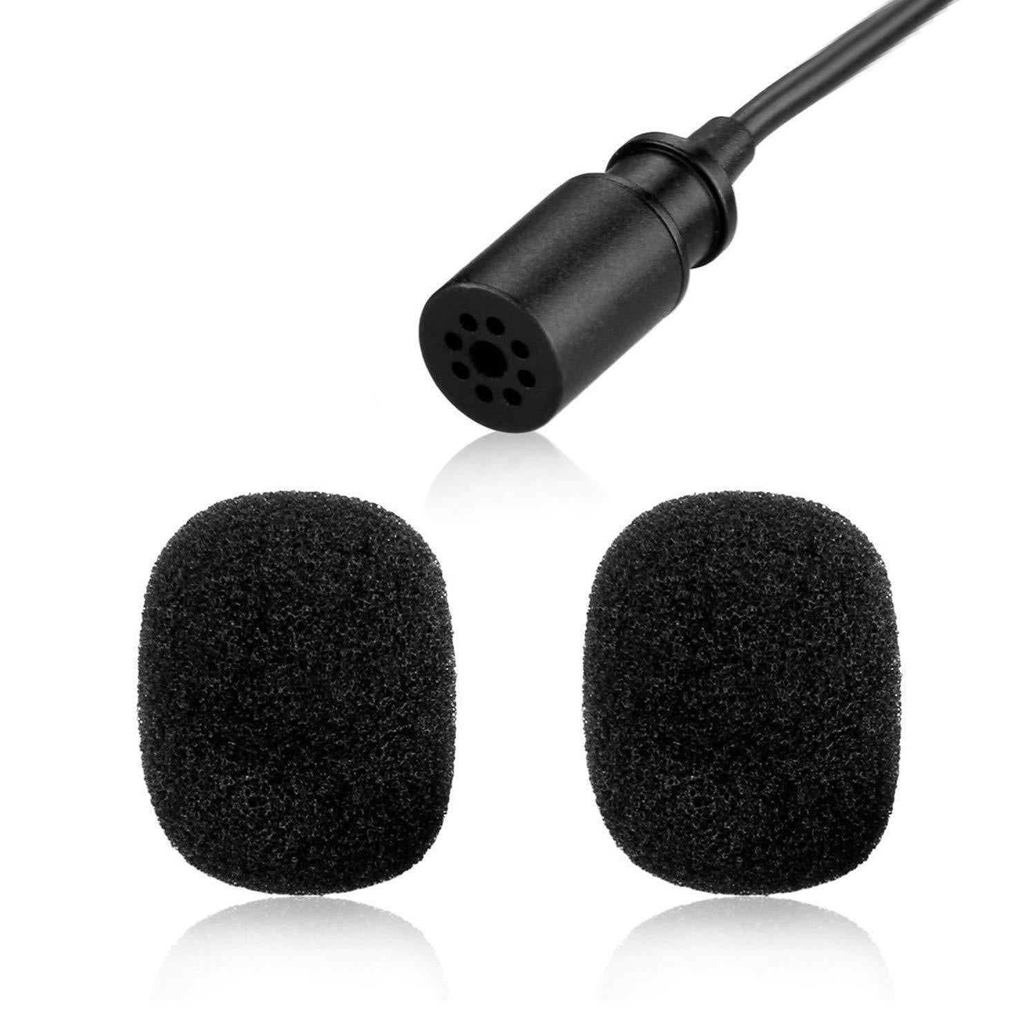 Lavalier Microphone with 6m Cable for Cameras and Phones