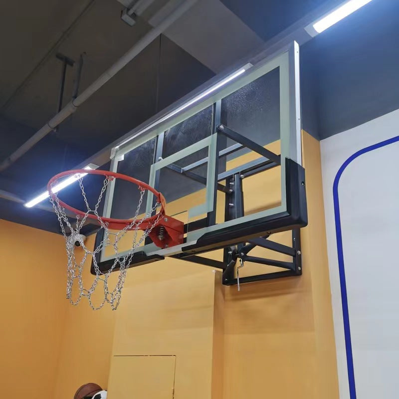 Adjustable Wall-Mounted Basketball Hoop