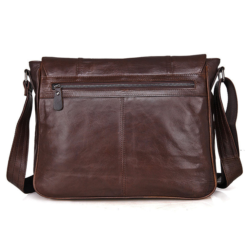 Genuine Leather Men's Crossbody Bag