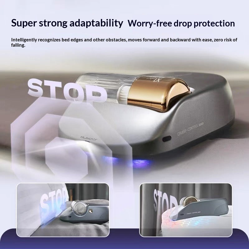 Automatic Bed Cleaning Robot with UV Mite Removal