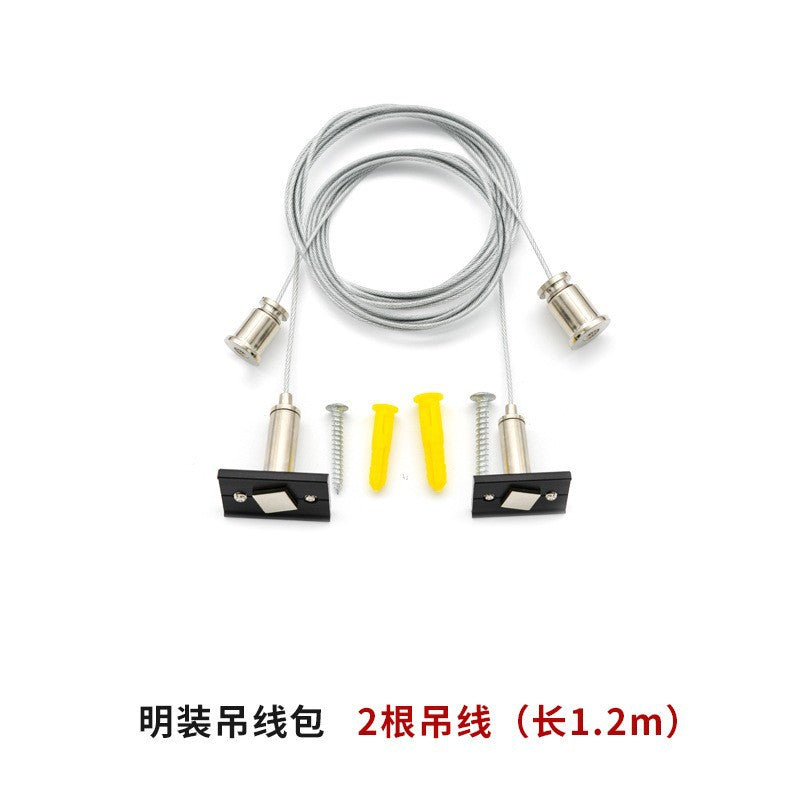 Recessed Track Light for Living Room with Magnetic Design