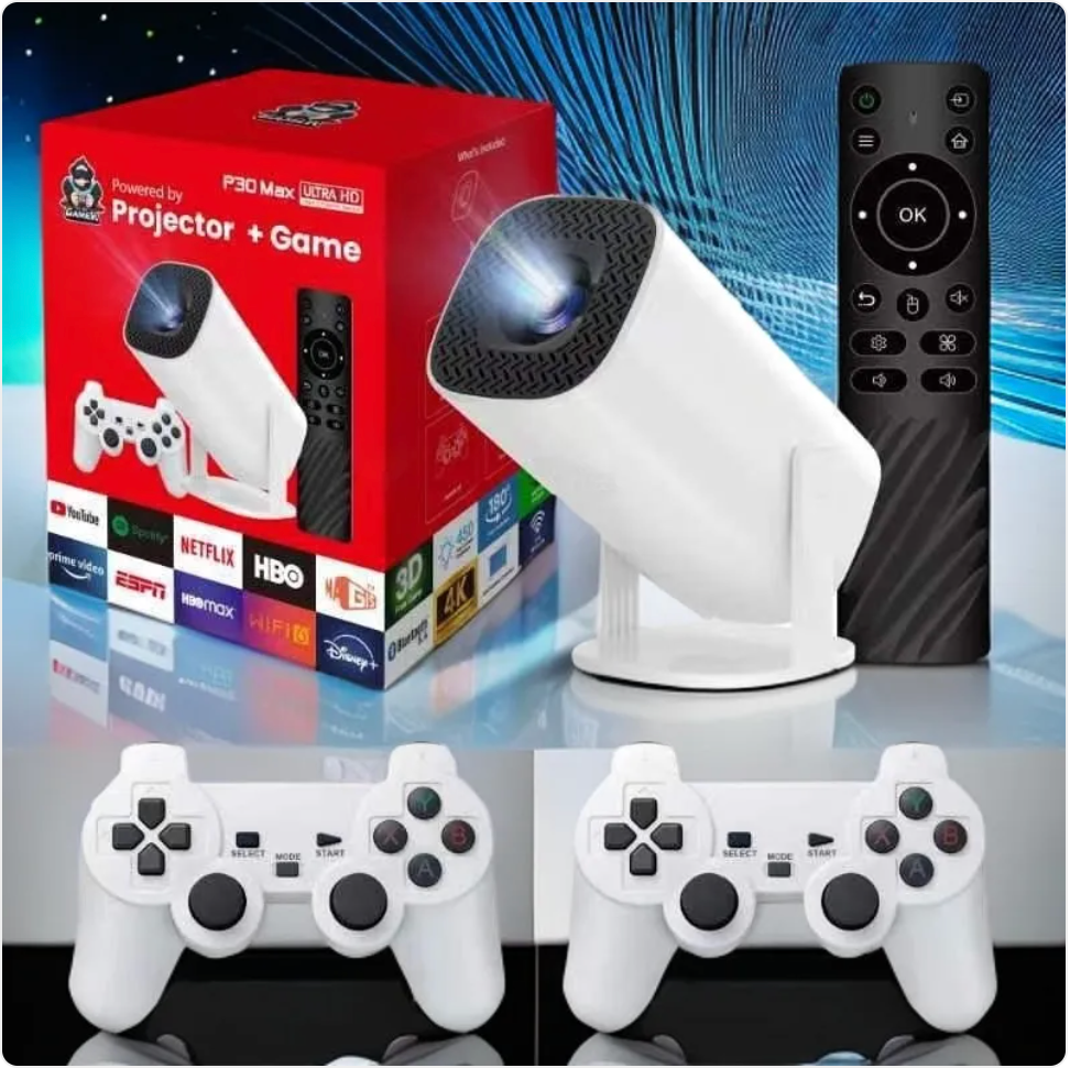 4K Gaming Projector Bundle