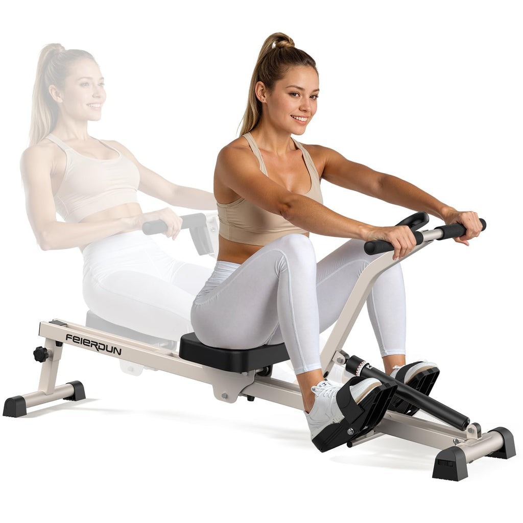 Compact Foldable Hydraulic Rowing Machine