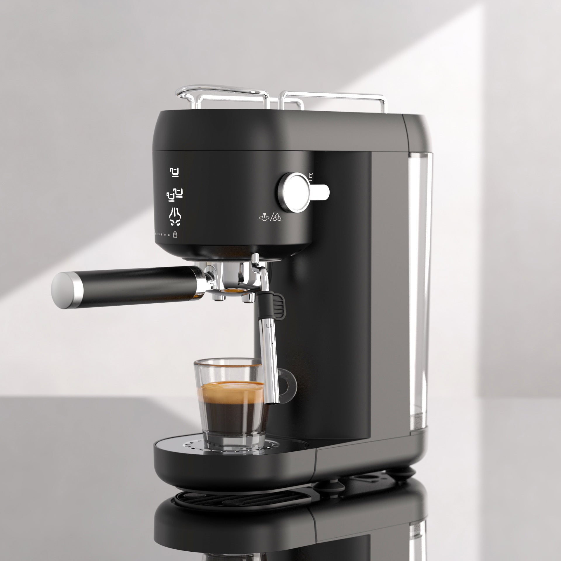 Semi-Automatic Espresso Machine with Frother
