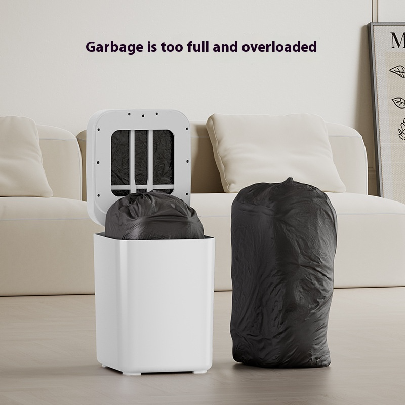 Smart Self-Sealing Automatic Trash Can