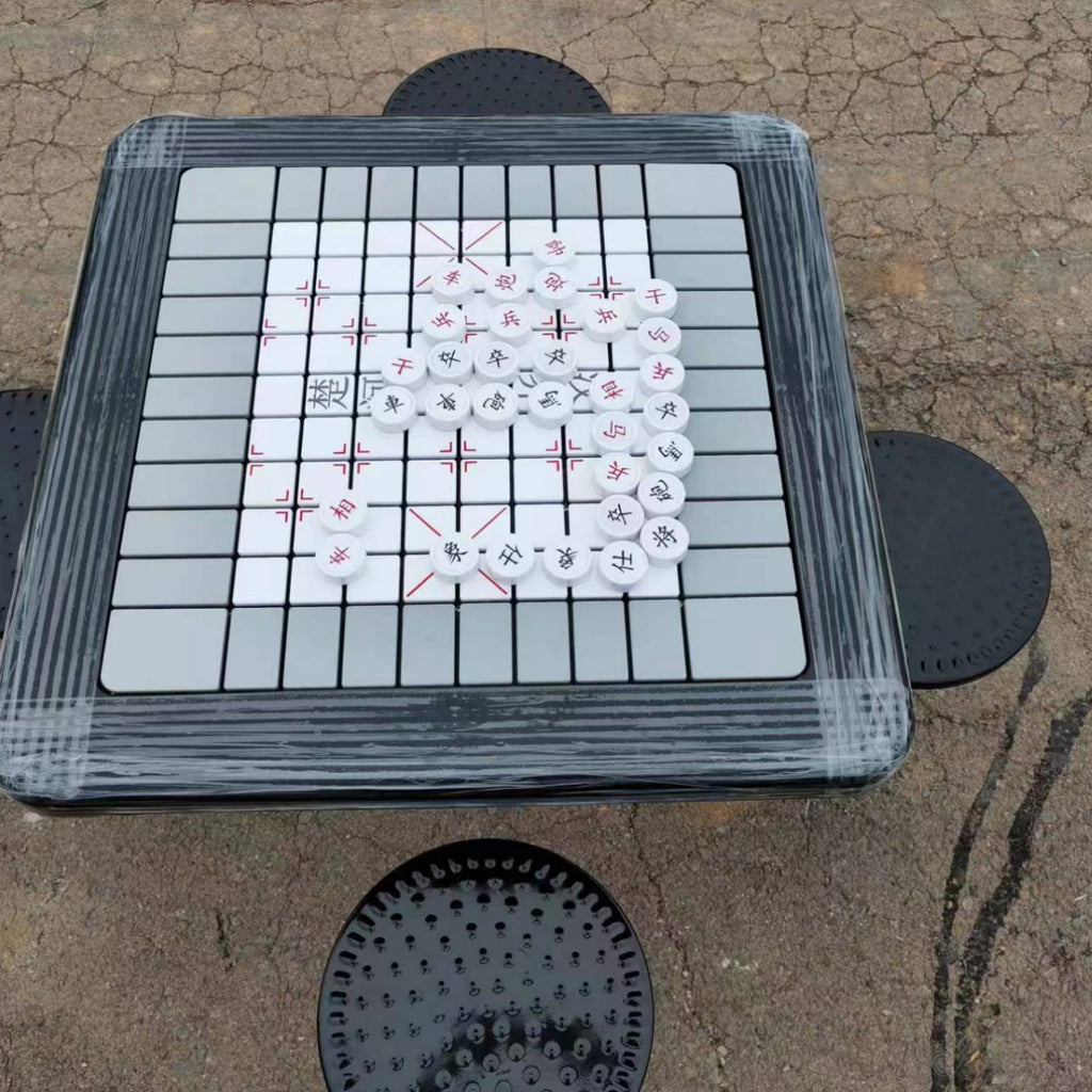 Outdoor Chess & Go Table
