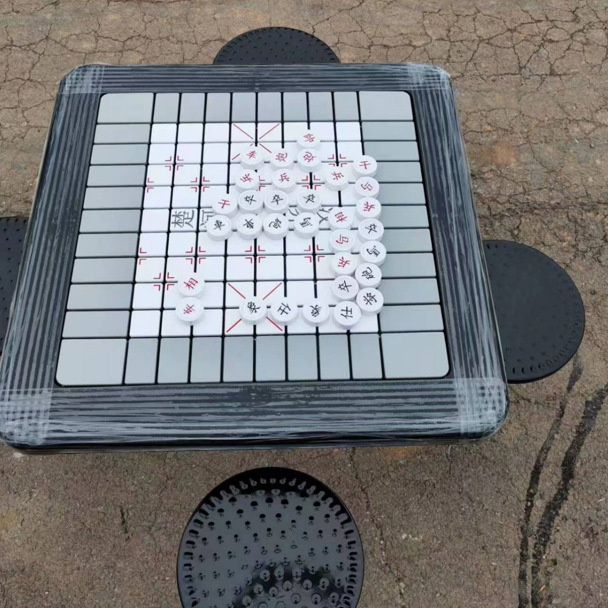 Outdoor Chess & Go Table