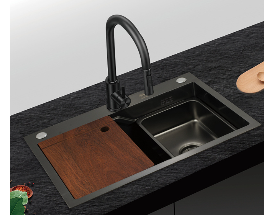 Thick Stainless Steel Single Basin Kitchen Sink