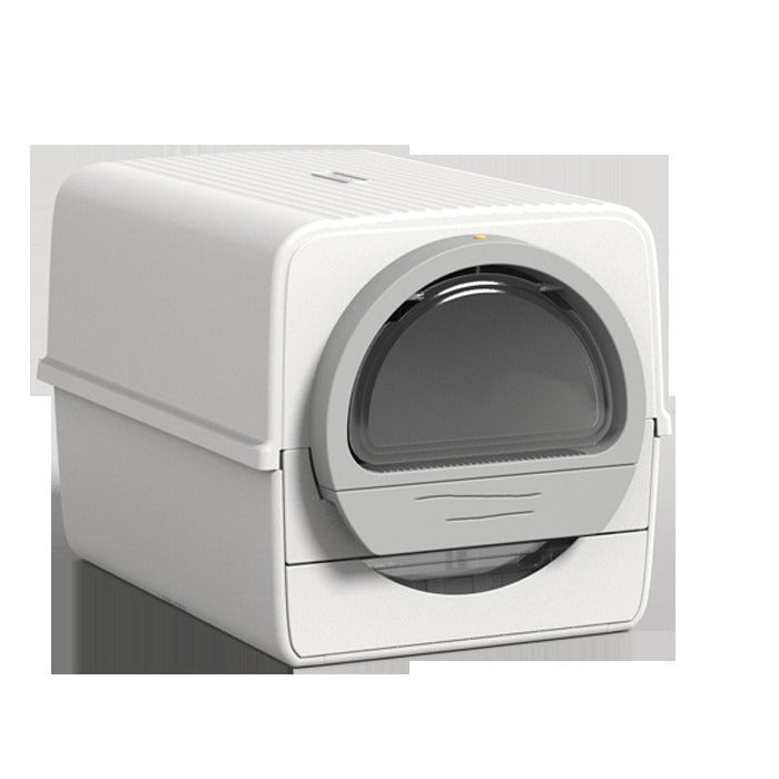 Semi-Automatic Cat Litter Box with Deodorization