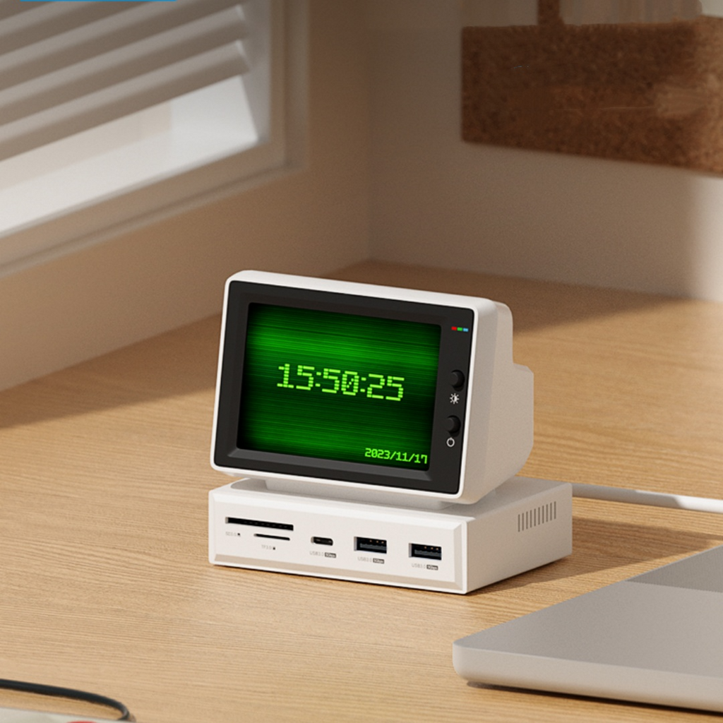 Secondary Screen with Docking Station