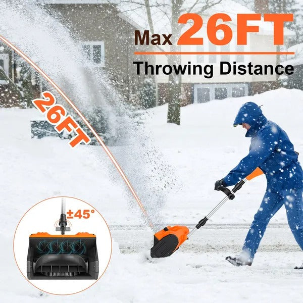 Cordless 500W Foldable Snow Shovel