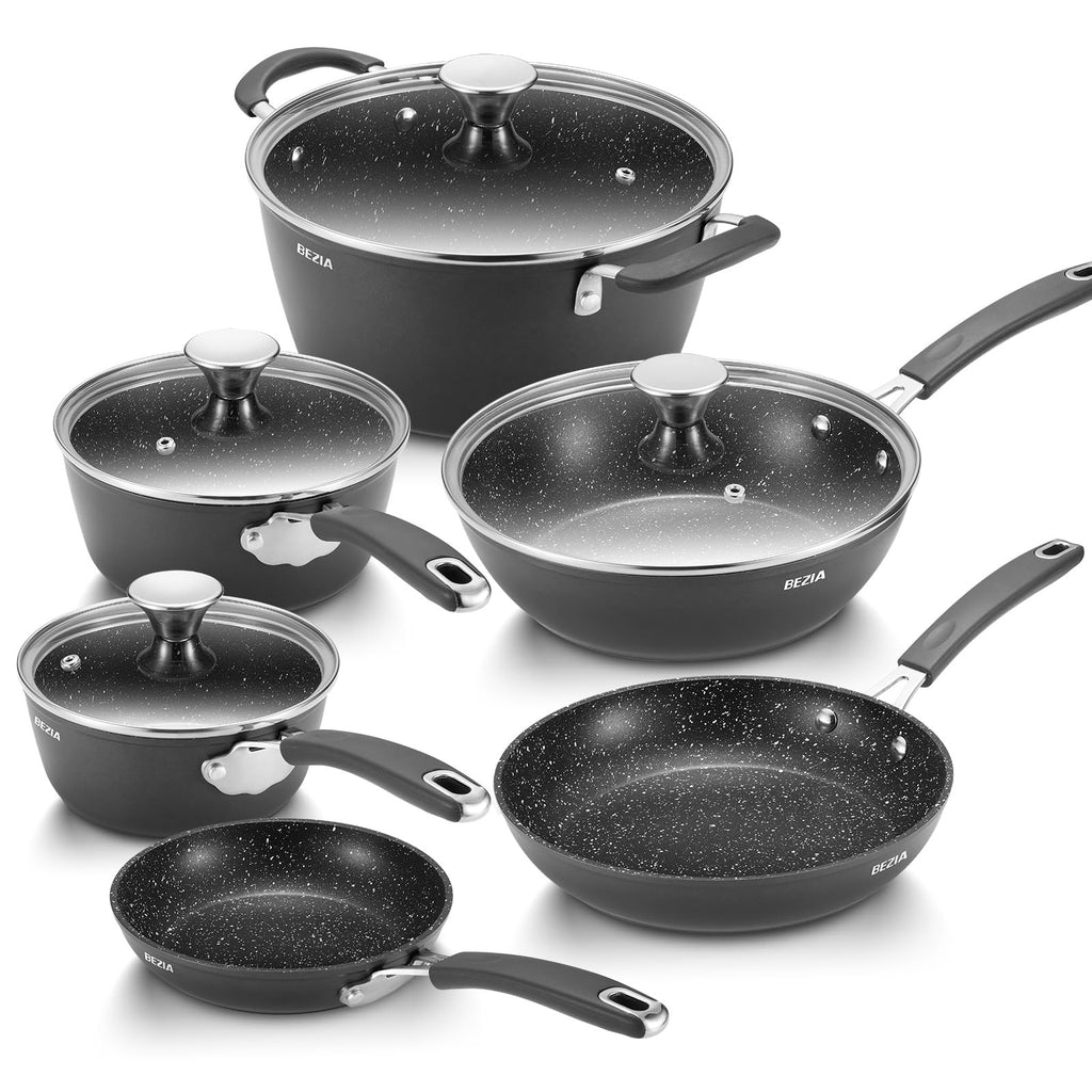 10-Piece Non-Stick Induction Cookware Set
