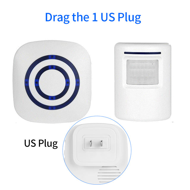 Wireless Smart Infrared Motion Detector Doorbell
