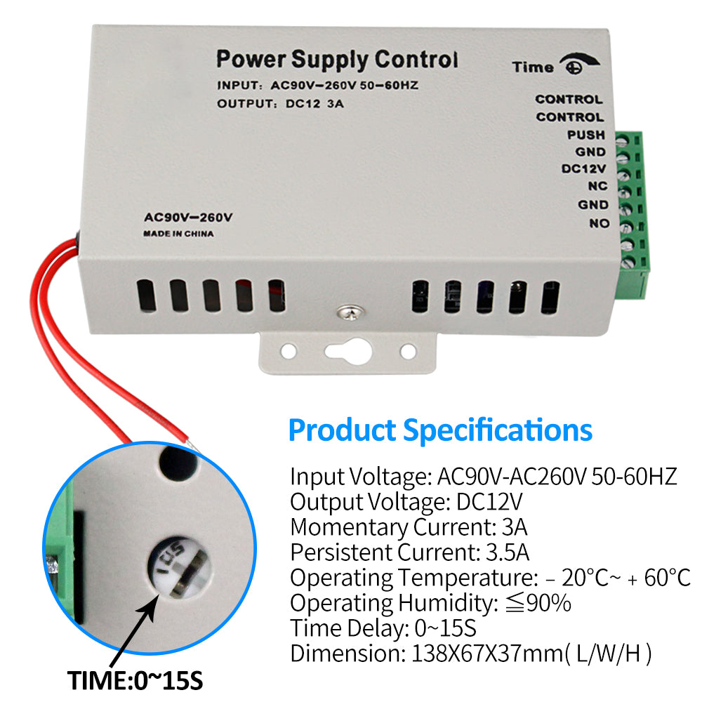 Outdoor Fingerprint Access Control System