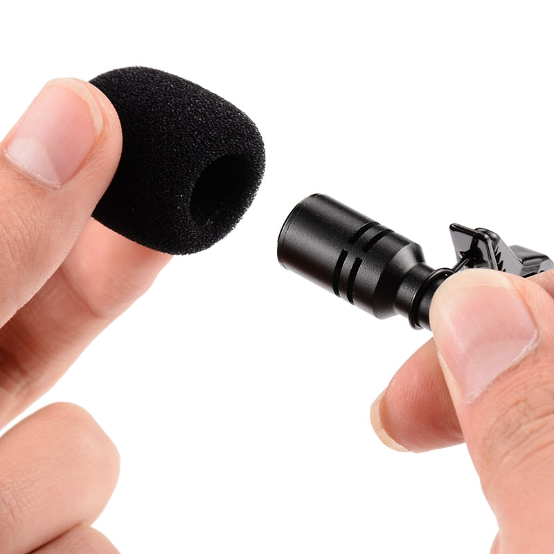 Lavalier Microphone with Headset and Mic Features