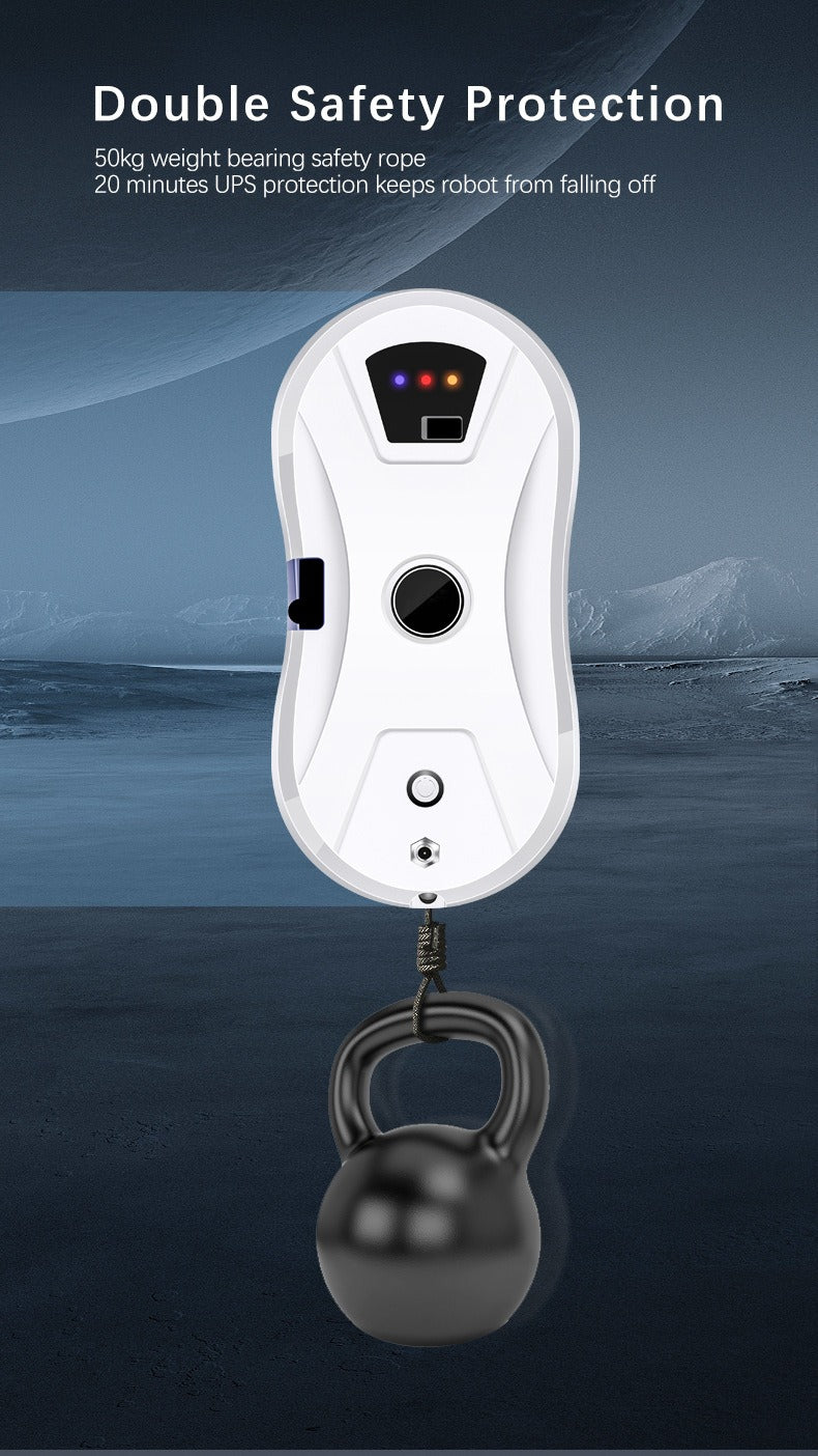 Intelligent Water Spray Window Cleaning Robot