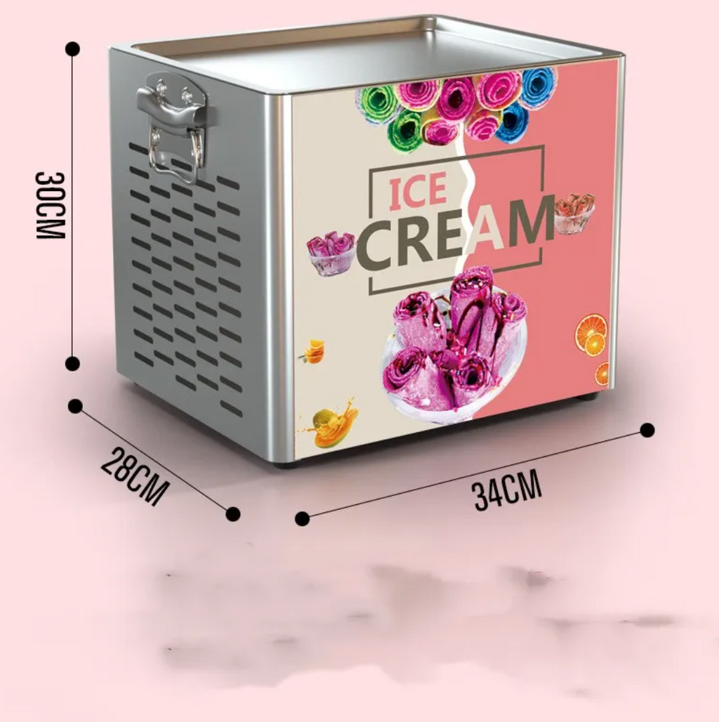 Countertop Fried Ice Cream Roll Machine