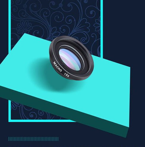 10-in-1 Smartphone Lens Kit with Fisheye and Macro Filters