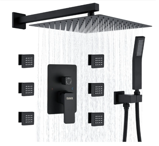 Hidden Waist Spray Multifunctional Shower System