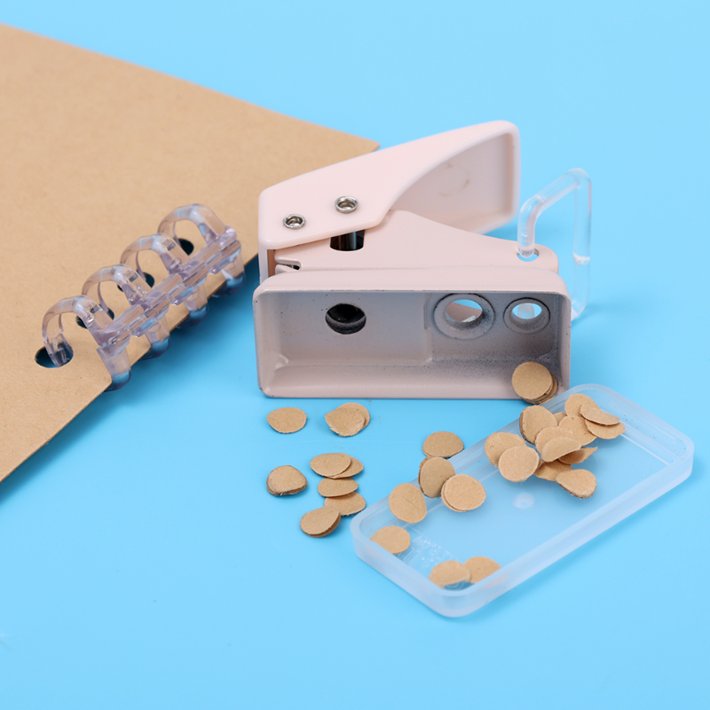 Mini Hole Punch - Cute Portable 1-Hole Paper Puncher