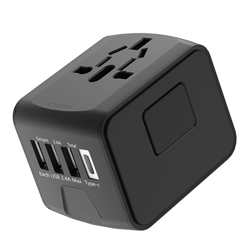 Universal International Travel Power Adapter with USB Ports