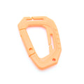 D-Type High-Quality Plastic Climbing Carabiner Hook