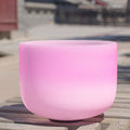 Crystal Singing Bowl, Rose Pink