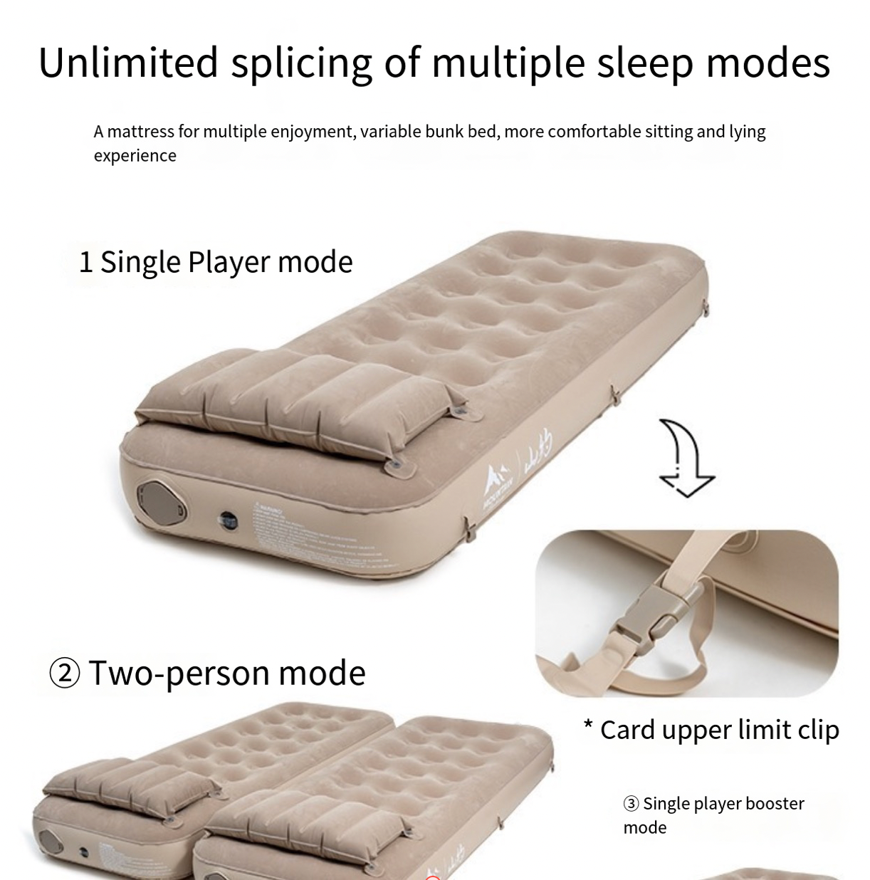 Self-Inflating Camping Mattress