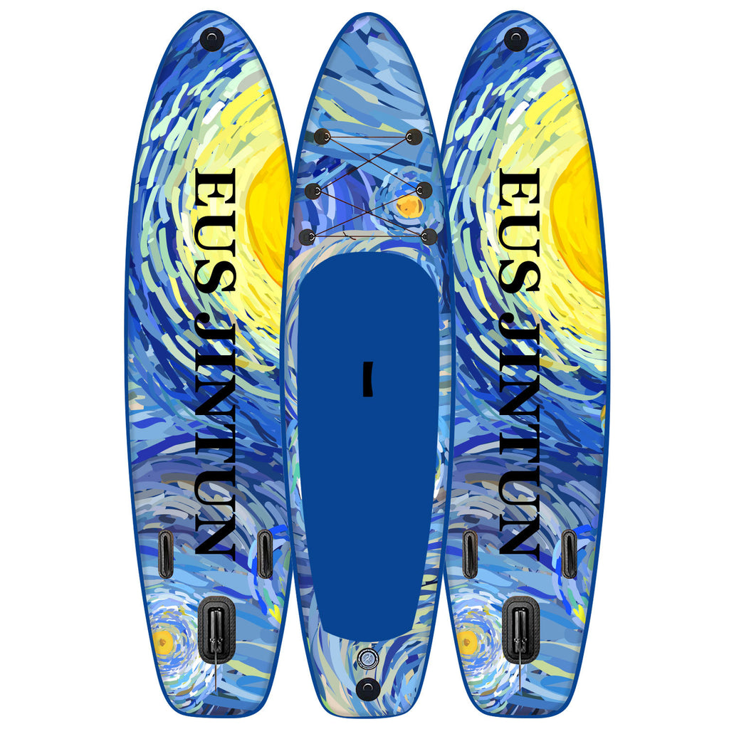 Inflatable Paddle Board for Yoga and Surfing
