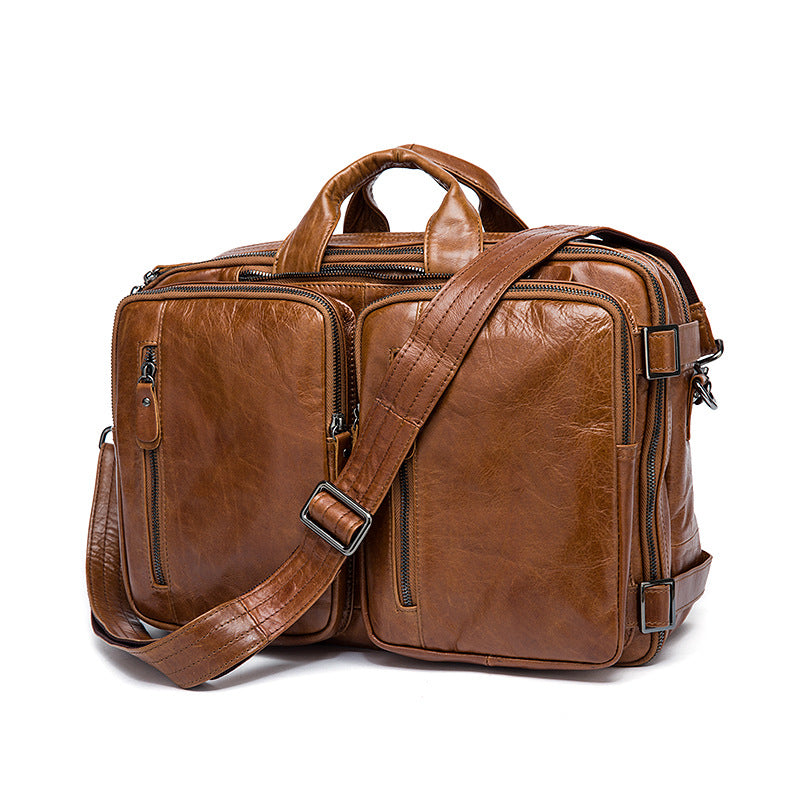 European Style Leather Crossbody Bag