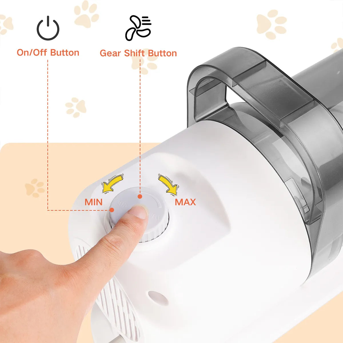 All-In-One Pet Grooming Vacuum
