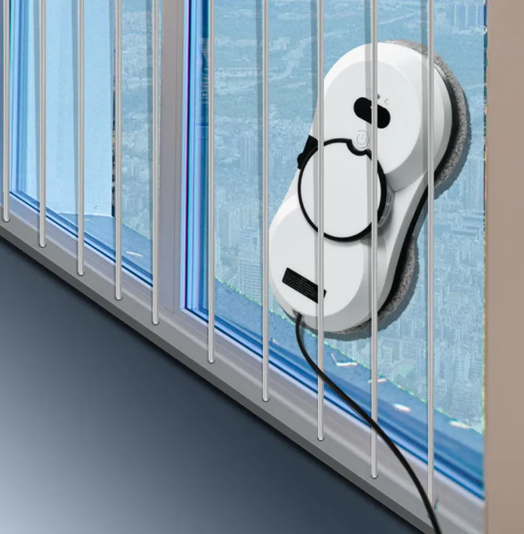 Automatic Water-Spray Window Cleaning Robot