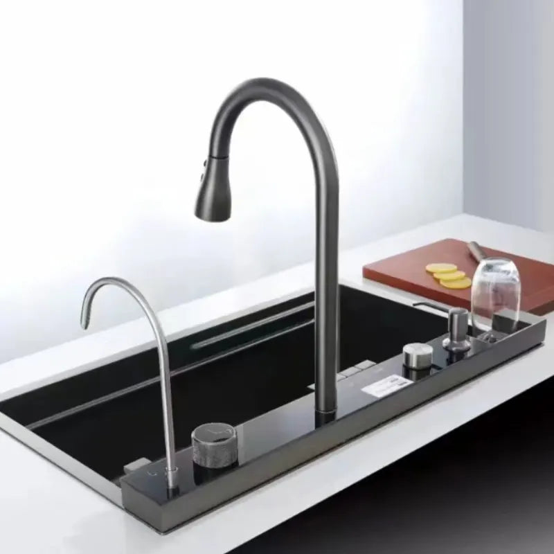 Large Single-Slot Vegetable Washing Basin
