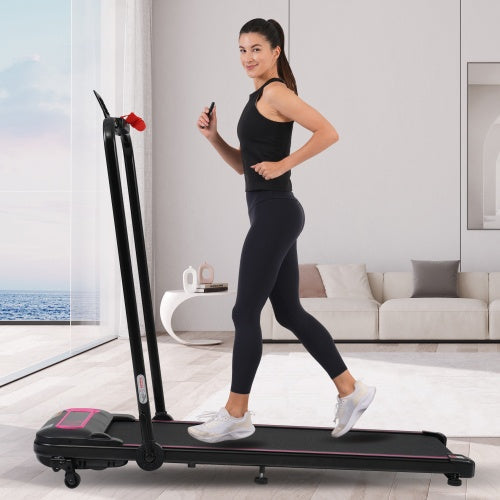 Folding Walking Pad Under-Desk Treadmill with Incline