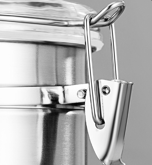 Stainless Steel Coffee Storage Canister with Lid