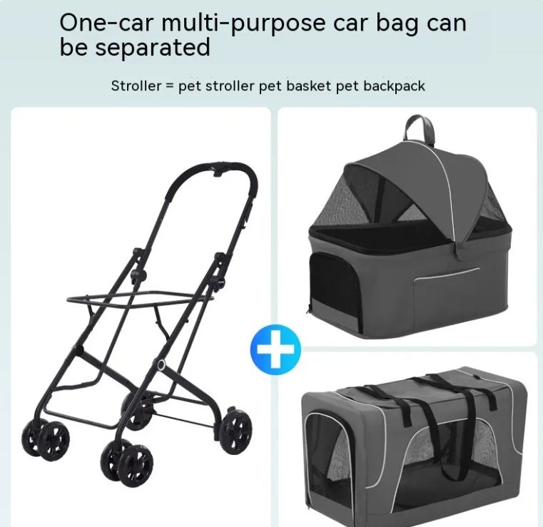 Lightweight Folding Pet Trolley