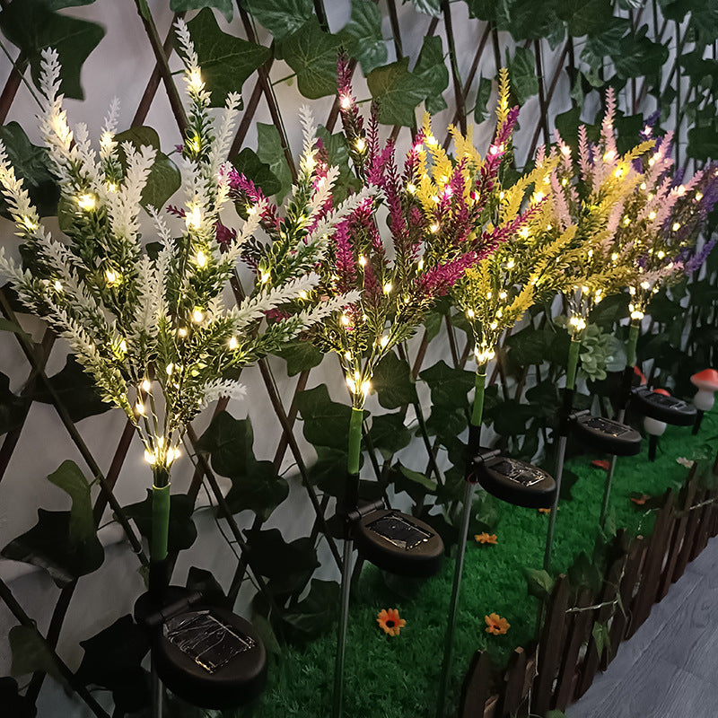 Outdoor LED Simulation Garden Lawn Stake Light