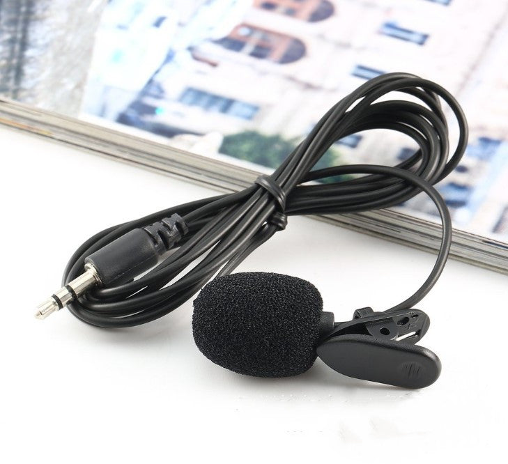 Lavalier Microphone with Multi-Functional Features