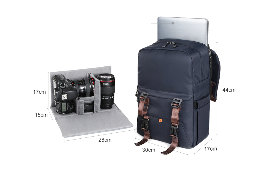 Vintage Waterproof Camera Backpack