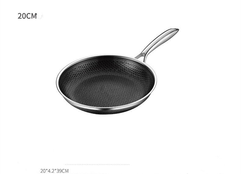 Stainless Steel Nonstick Frying Pan