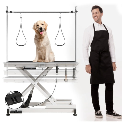 Electric Pet Grooming Table, Adjustable Height