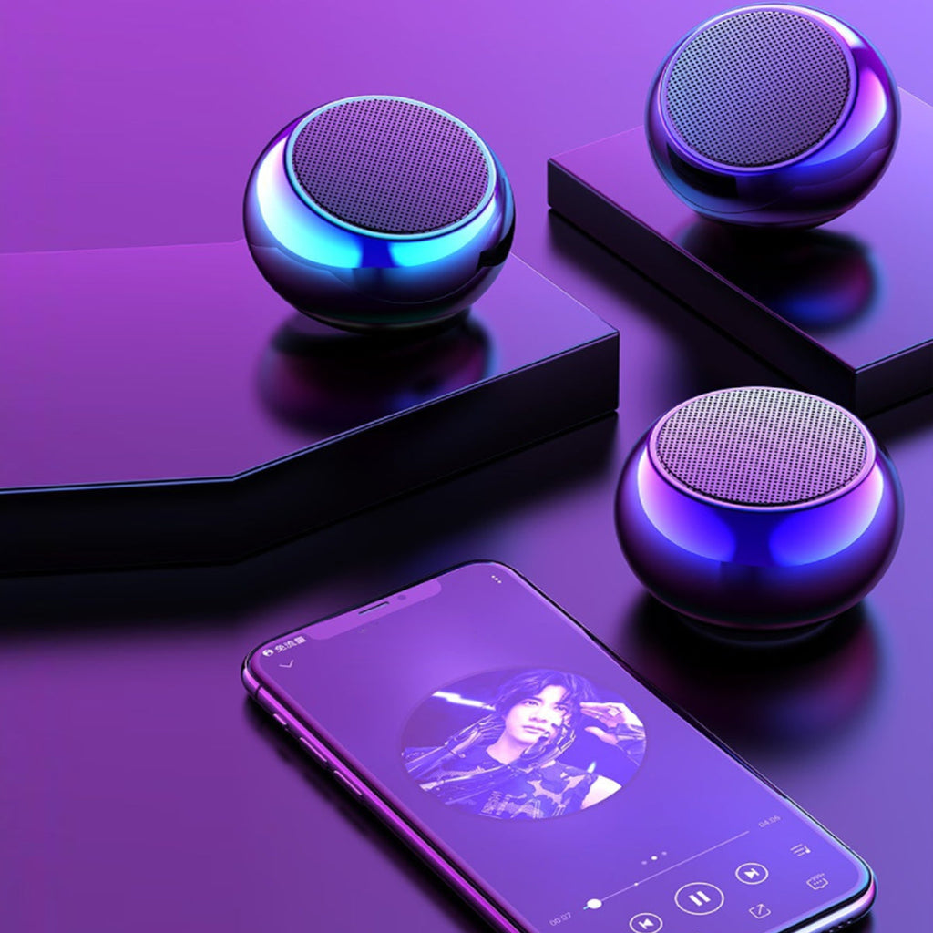 Multi Connect Mini Speakers in a Variety of Colors