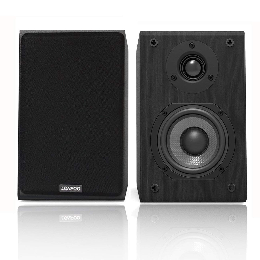 LONPOO LP-42 Passive Bookshelf Speakers (Pair)