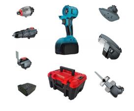 Brushless Cordless Electric Wrench Set
