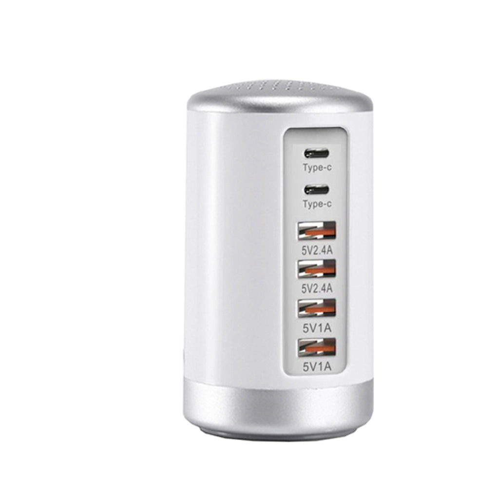 Tower USB Charging Station with 6 High-Speed Ports