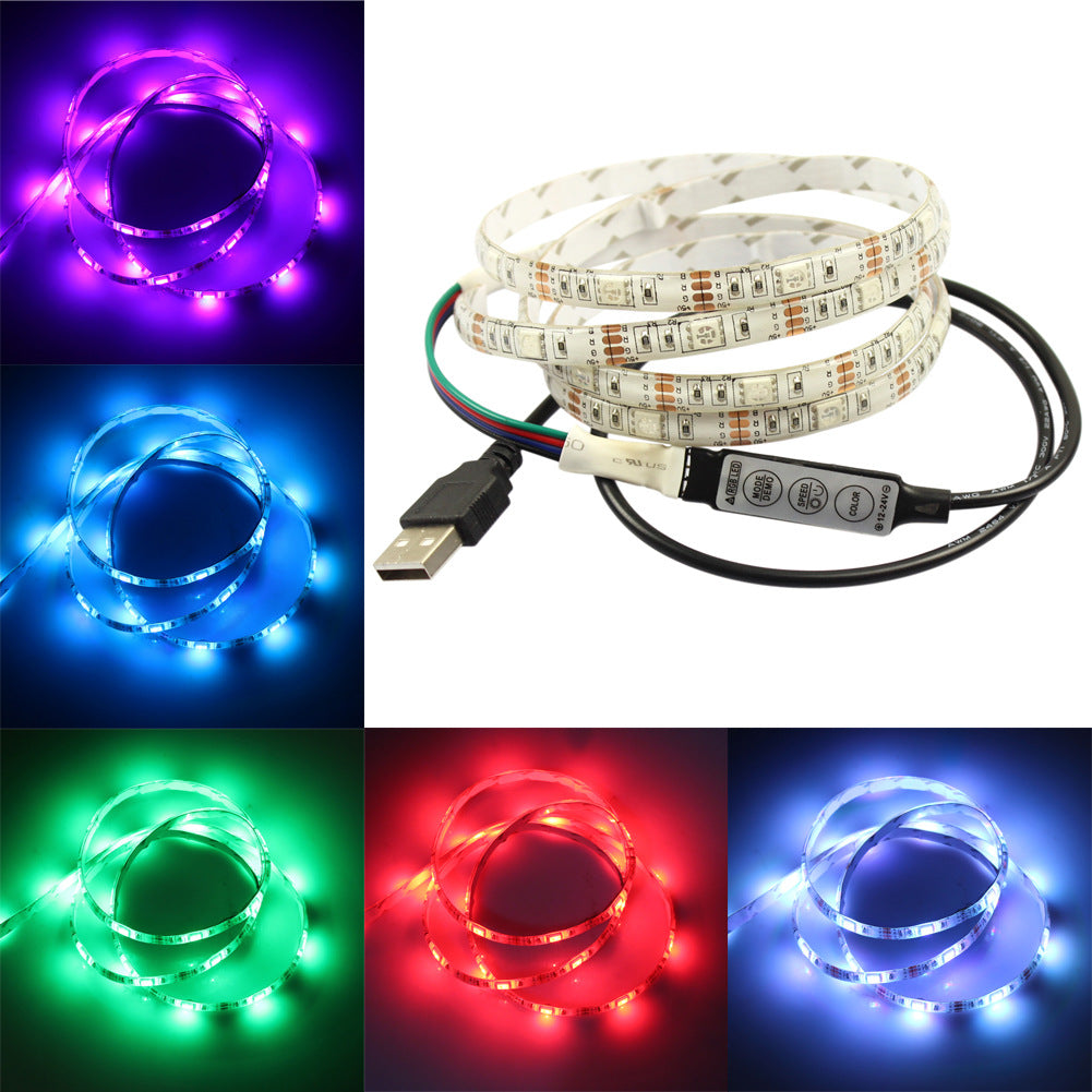 New USB LED Strip Light 1m Creative Bike Light
