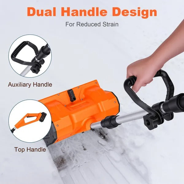 Cordless 500W Foldable Snow Shovel